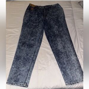 Vintage Braxton European Collection Blue Denim Jeans Size 34x30
